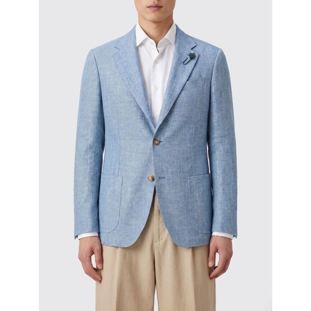 Lardini Jacket Men Blue